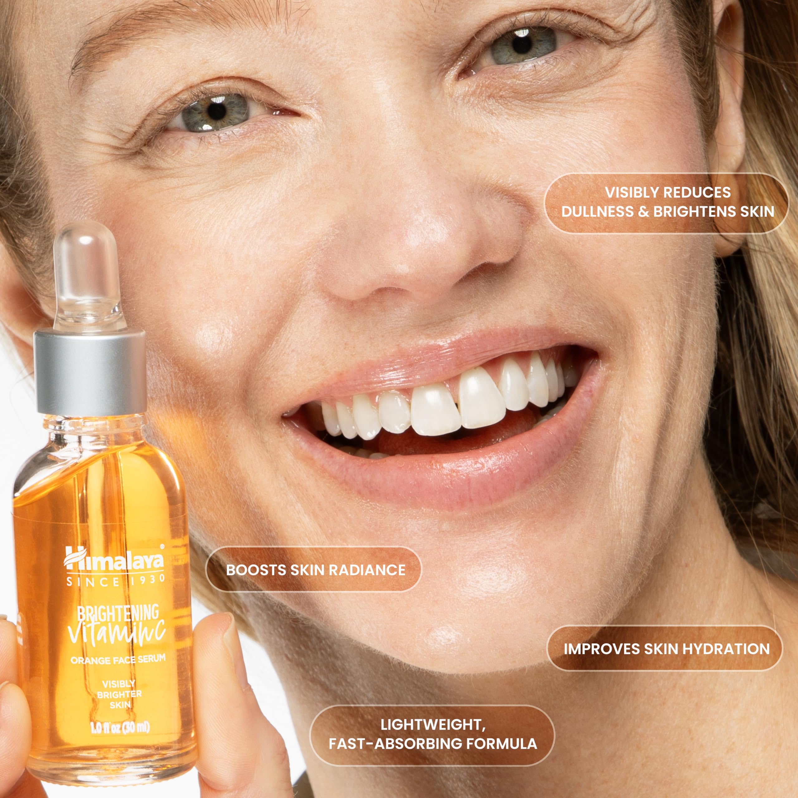 Himalaya 30ml bottle in hand to show true product size and travel-friendly convenience