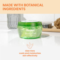 Himalaya aloe vera gel used after sun exposure for cooling relief