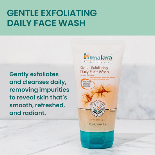 Himalaya close-up of apricot granules for gentle exfoliation benefits