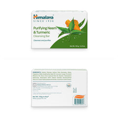 Himalaya close-up of bar texture highlighting creamy, moisturizing lather