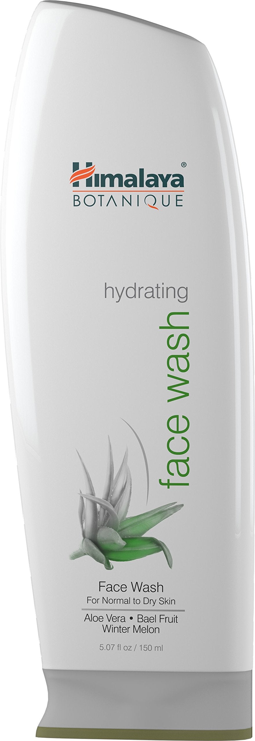 Himalaya label close-up highlighting botanique ingredient list for transparency