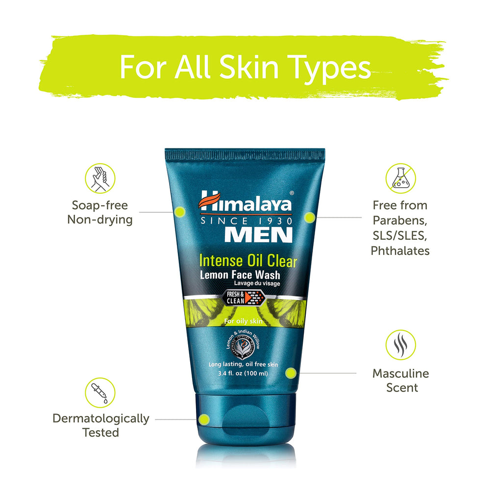 Himalaya bottle back label displaying ingredients and product details clearly