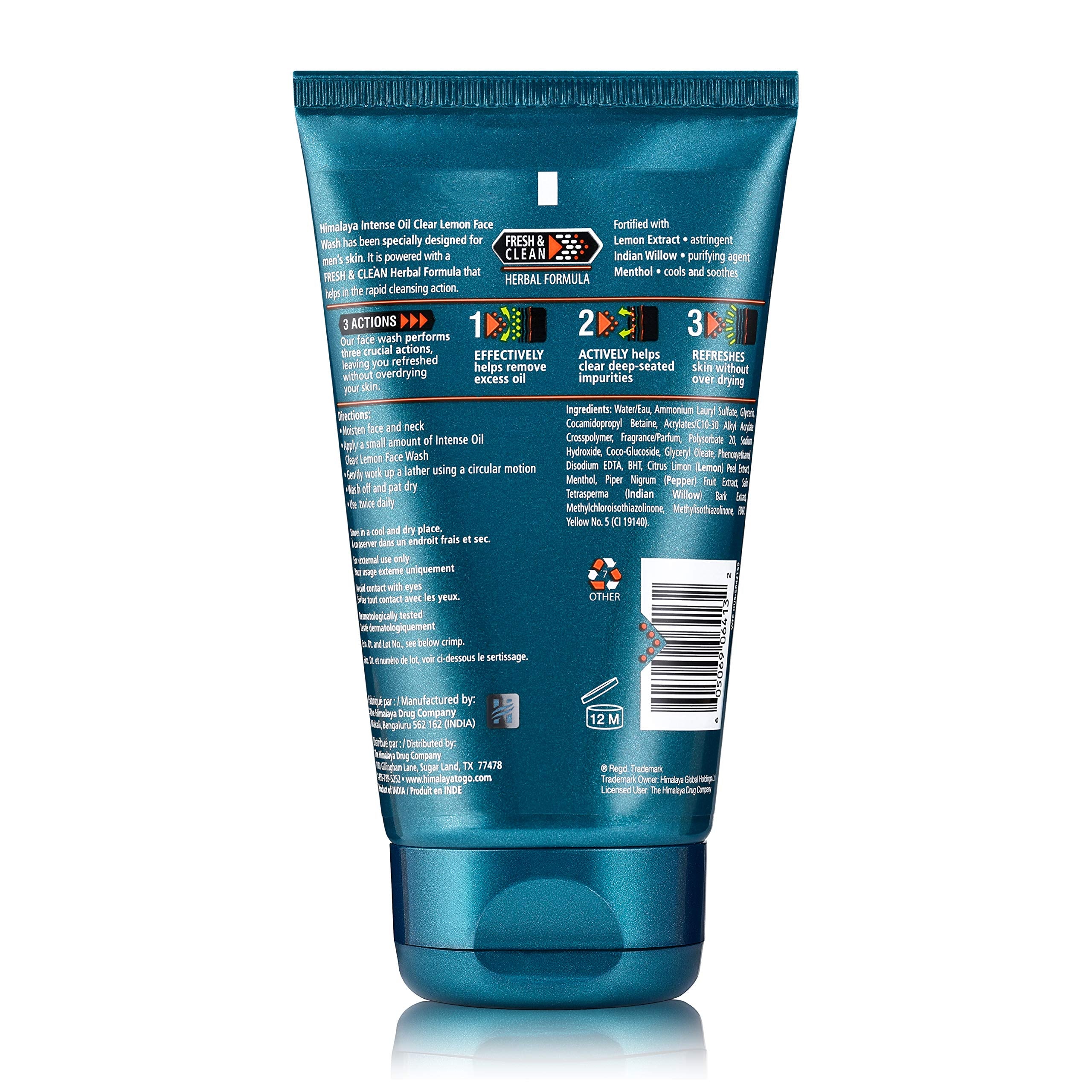 Himalaya gel being dispensed demonstrating smooth non-drying texture