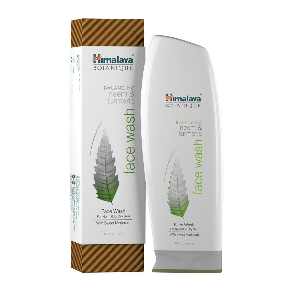 Himalaya front bottle showing label and benefits