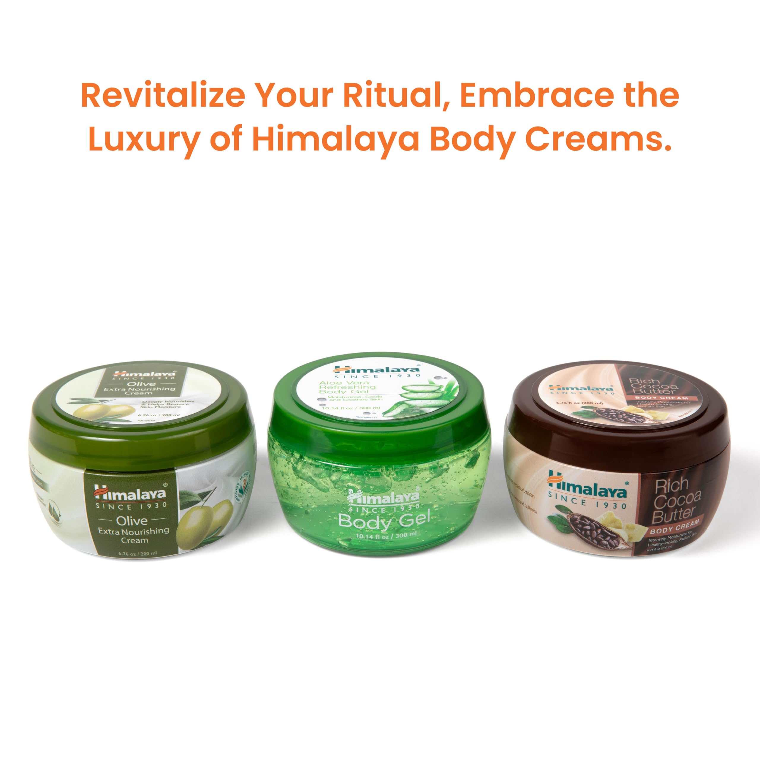 Himalaya 200ml cream beside everyday objects to show size and travel-friendliness
