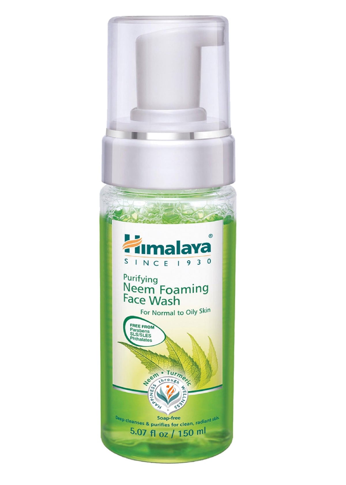 Himalaya face wash front packaging showing brand and cleanser benefits