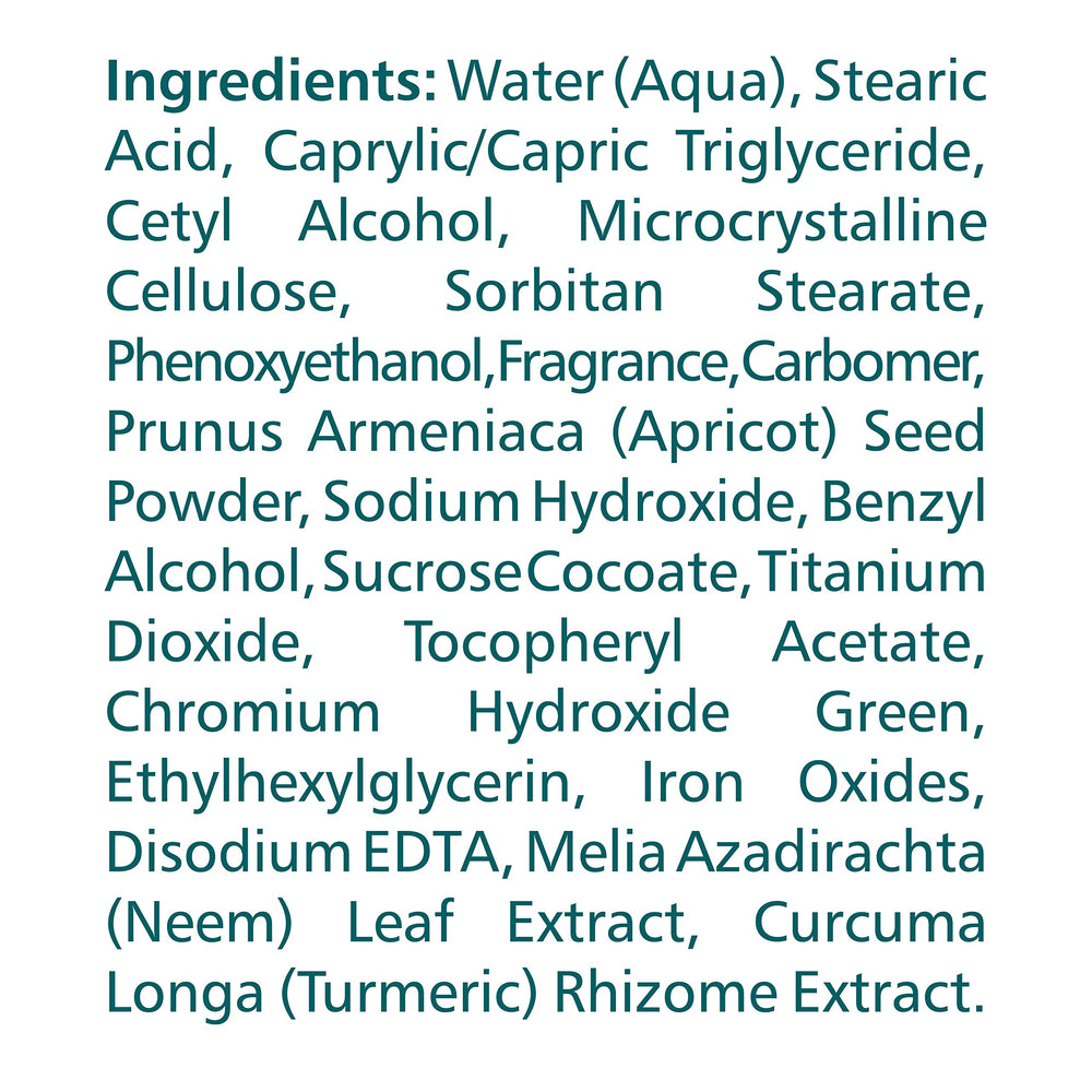 Himalaya visible apricot granules detail highlighting physical exfoliant
