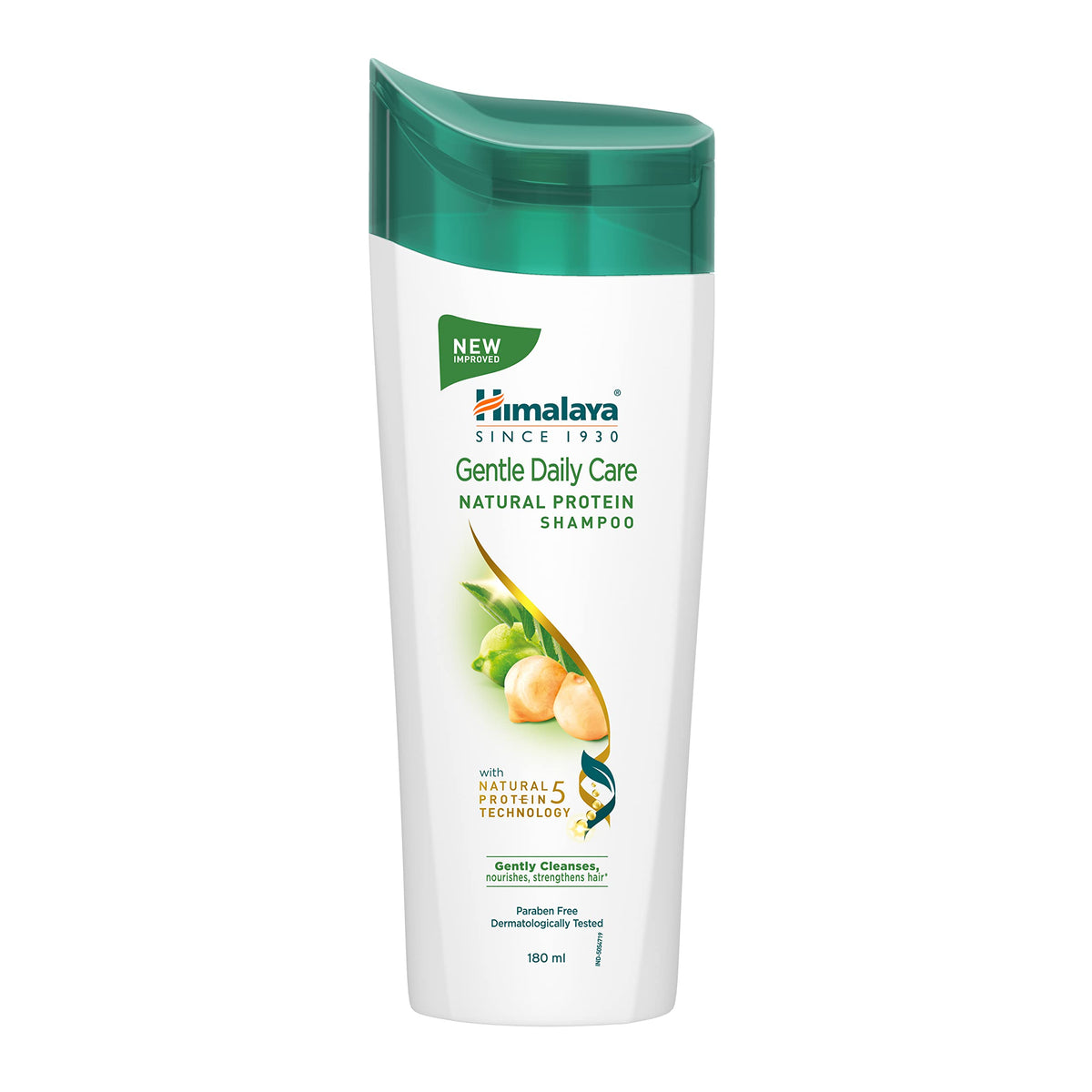 Himalaya gentle daily care protein shampoo front packaging shows product benefits