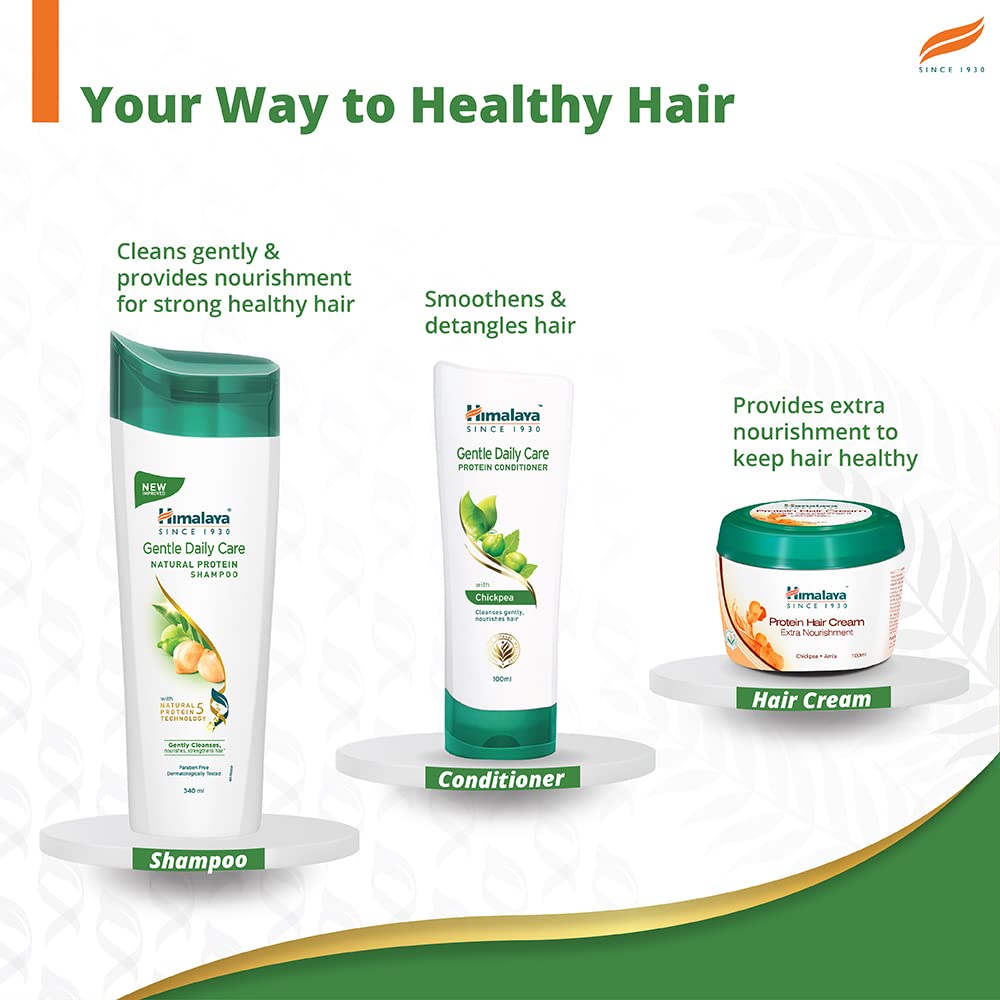 Himalaya shampoo results before and after showing softer, shinier hair