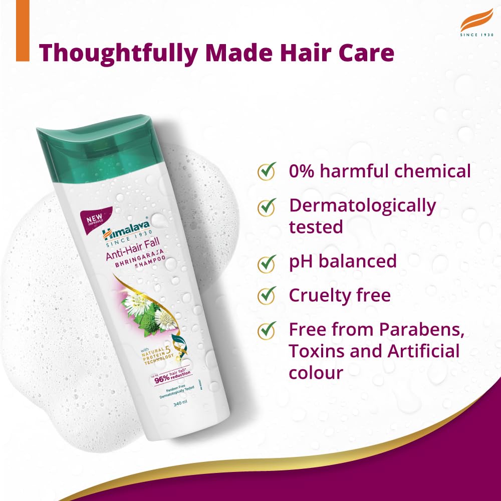 Himalaya bottle staged in bathroom highlighting daily use benefit
