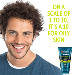 Himalaya bottle beside hand illustrating 3.38 oz scale for sizing clarity
