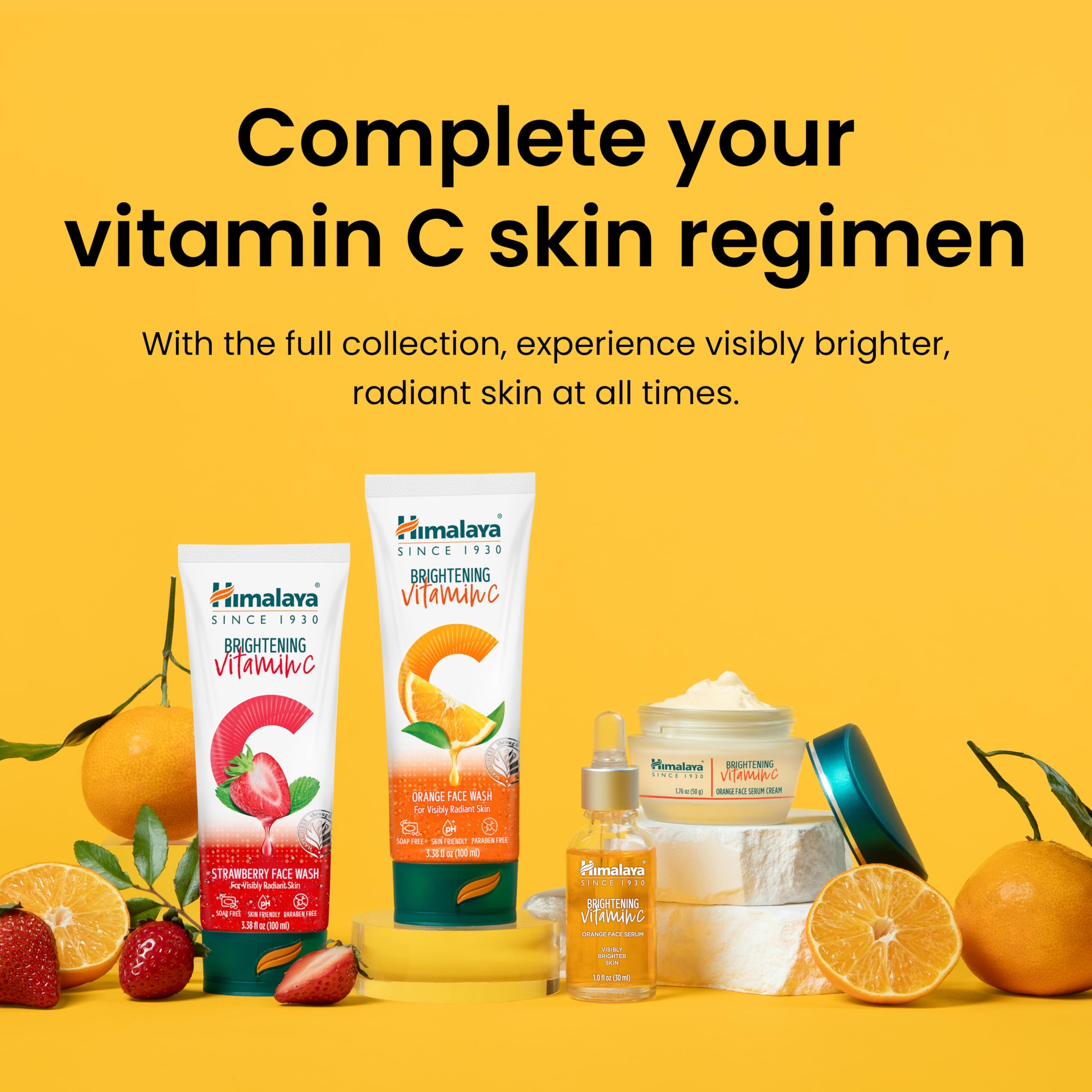 Himalaya face wash in bathroom routine showing morning use convenience