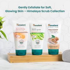 Scale comparison with hand showing 5.07 oz Himalaya tube for size and travel convenience