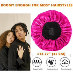 Himoswis reversible sides displayed black and hot pink offering two looks