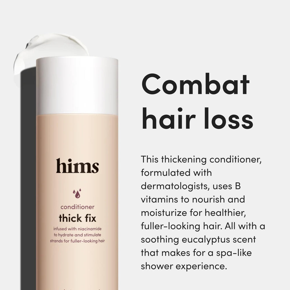 hims conditioner cream texture close-up showing hydration and smoothing benefit