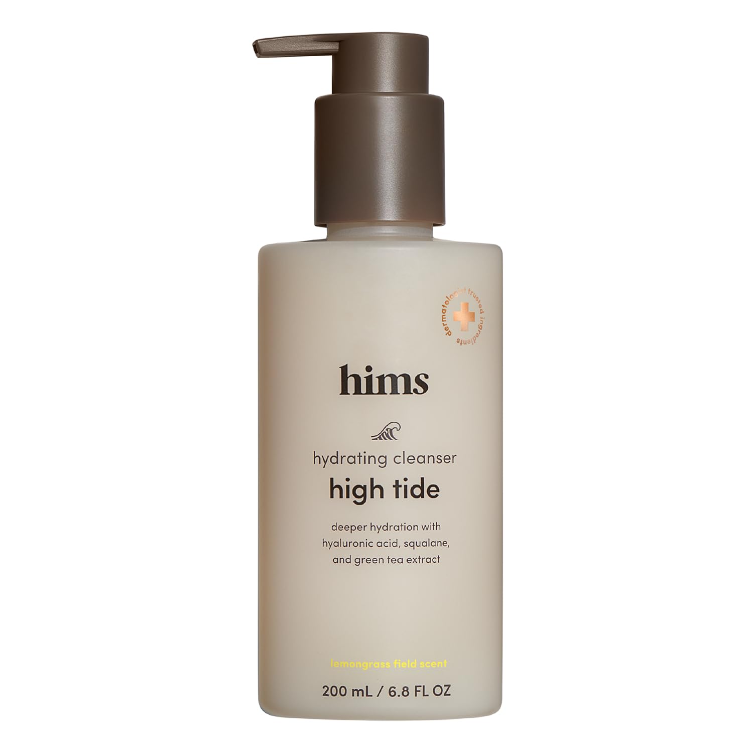 hims High Tide front bottle showing clean design and size benefit