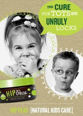 Hip Peas open jar displaying creamy texture, easy-to-apply light hold