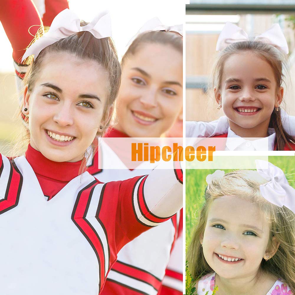 Hipcheer close-up of grosgrain ribbon texture with durable finish benefit