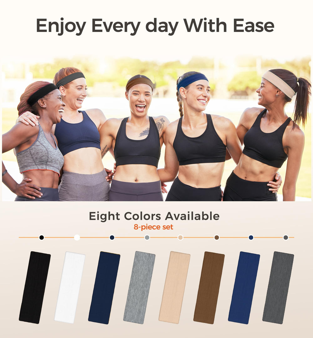 HiRui headband used during skincare routine keeping hair away from face