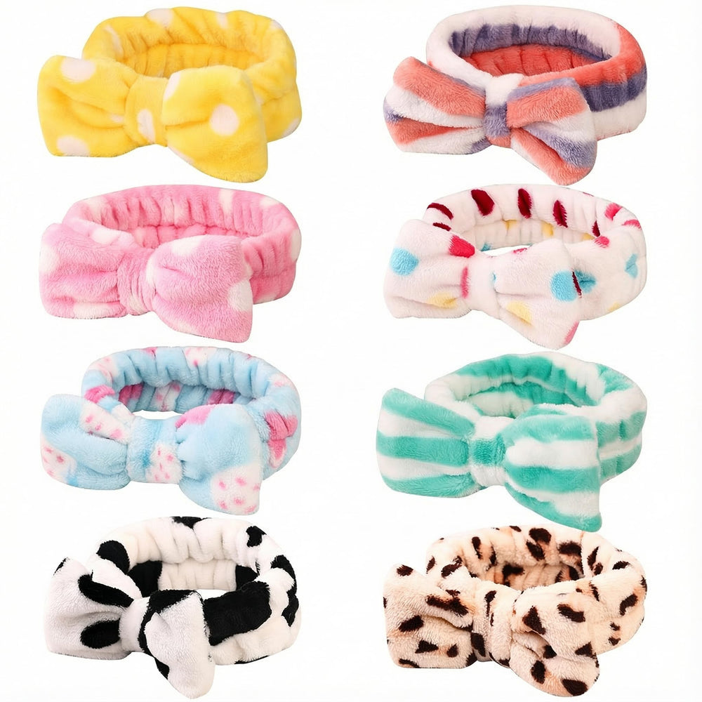 Hishexin front pack showing all eight headbands and colors for easy selection