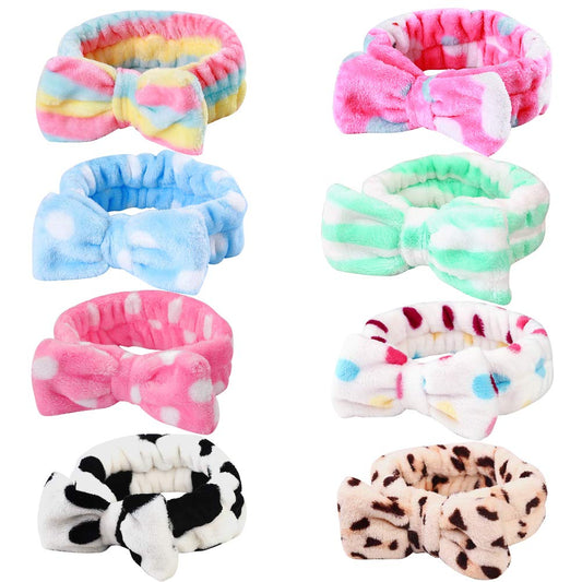 Hishexin front packaging showing eight colorful headbands and variety