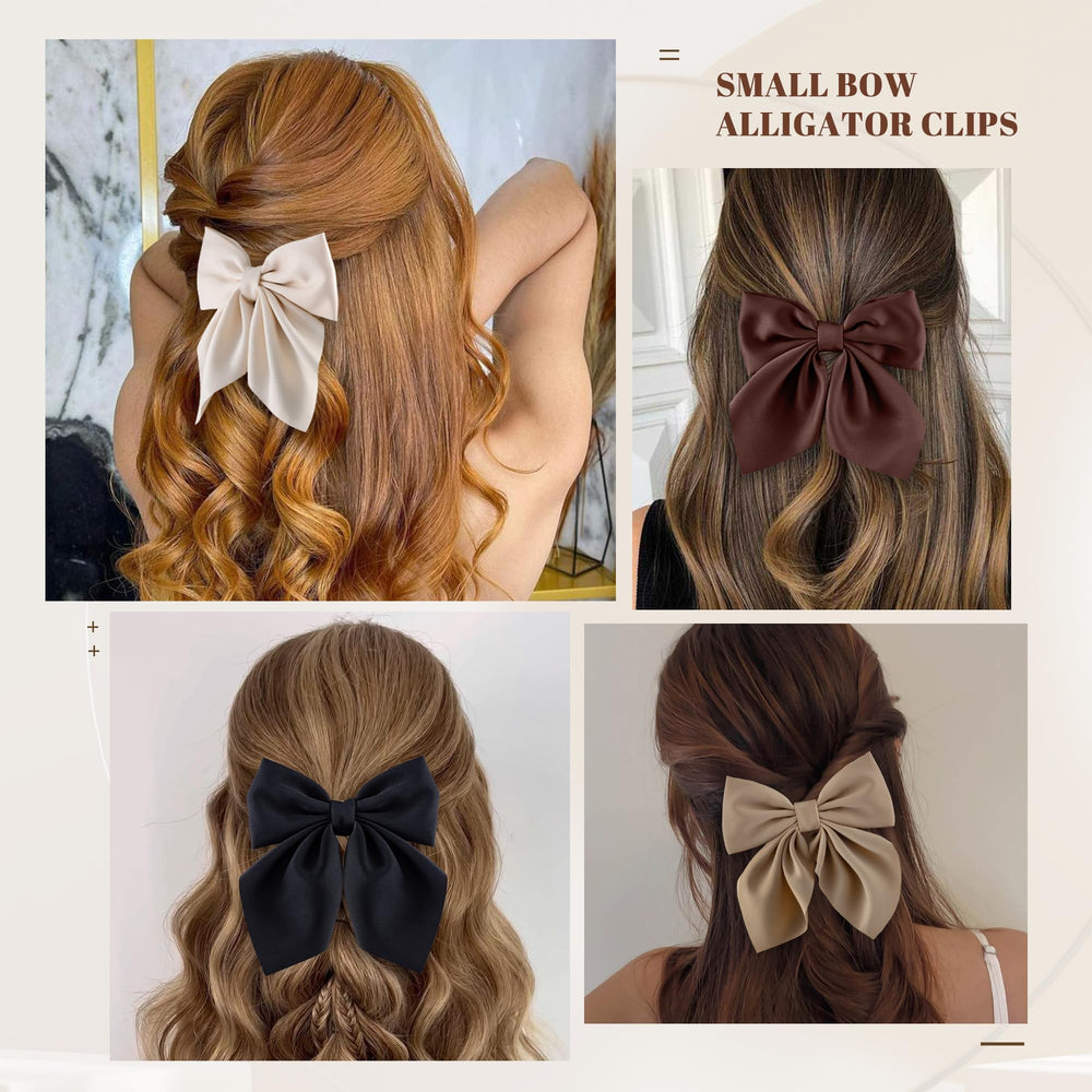 hisial bows in braid hairstyle example showing decorative accent on braid