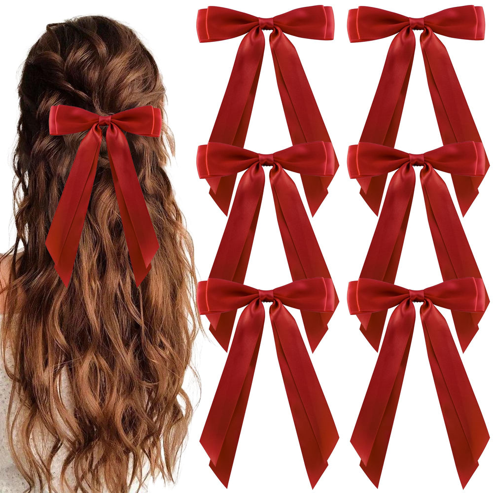 hisial front packaging showing six red satin bows and neat presentation benefit: easy gifting