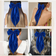 hisial royalblue size comparison hand scale indicating generous bow length