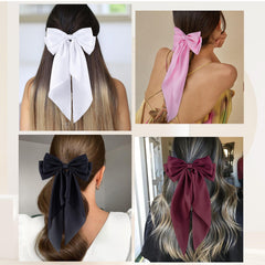 hisial white bow on handbag accessory shows versatile decorative use