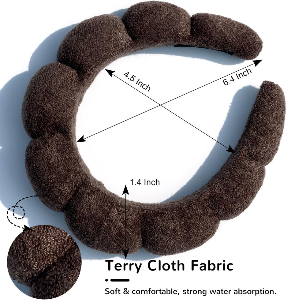 HitModa close-up of terry fleece texture highlights absorbent, gentle fabric