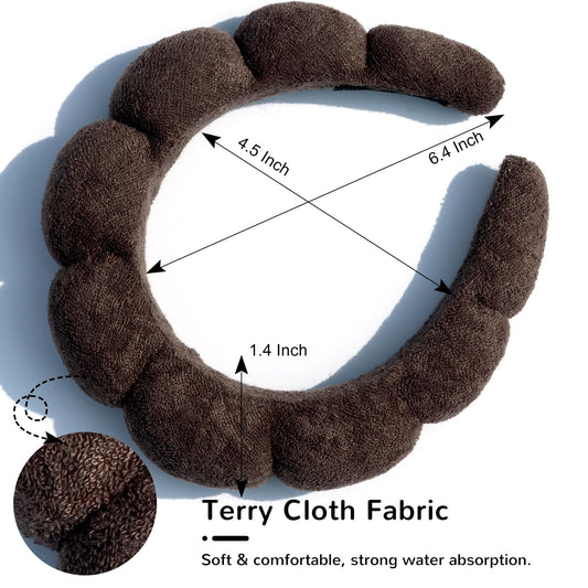 HitModa close-up of terry fleece texture highlights absorbent, gentle fabric