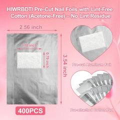 HIWRBDTI foil edge detail showing smooth polished edges for safety