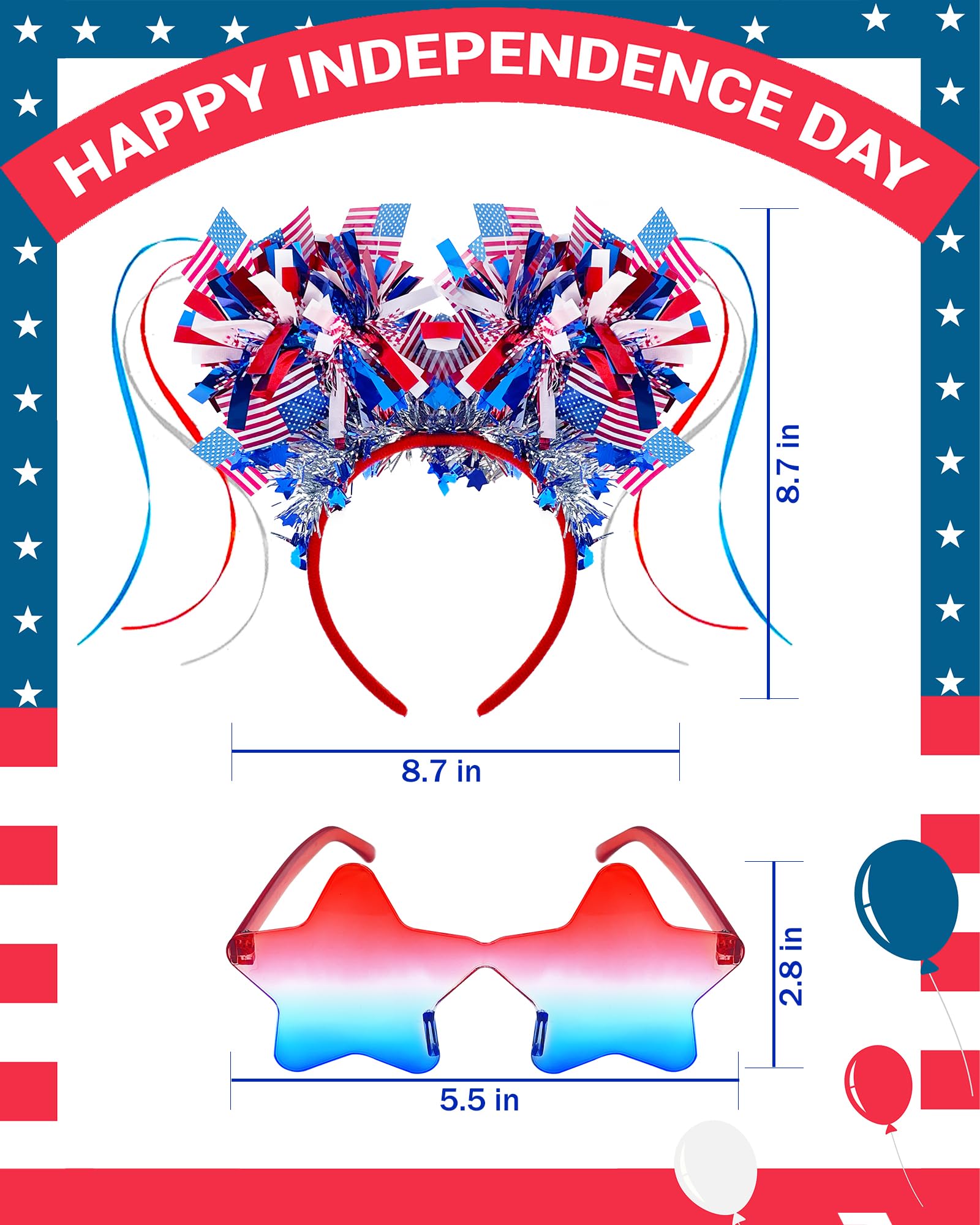 Hiwtonk star sunglasses closeup showing gradient lenses for photo-ready looks