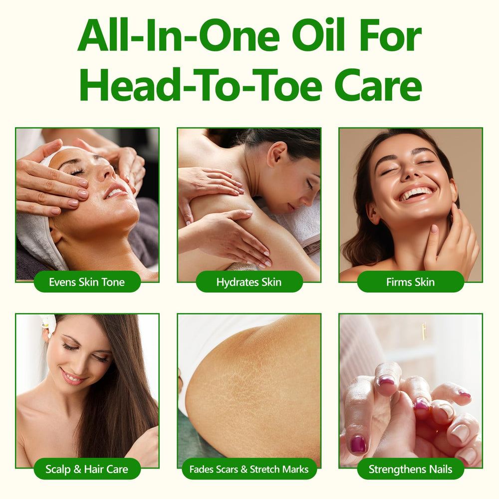 HJFRONGF applying oil to elbow as a spot treatment for dry patches benefit