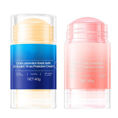 HJXUQIME front packaging duo showing compact repair and moisturizer sticks