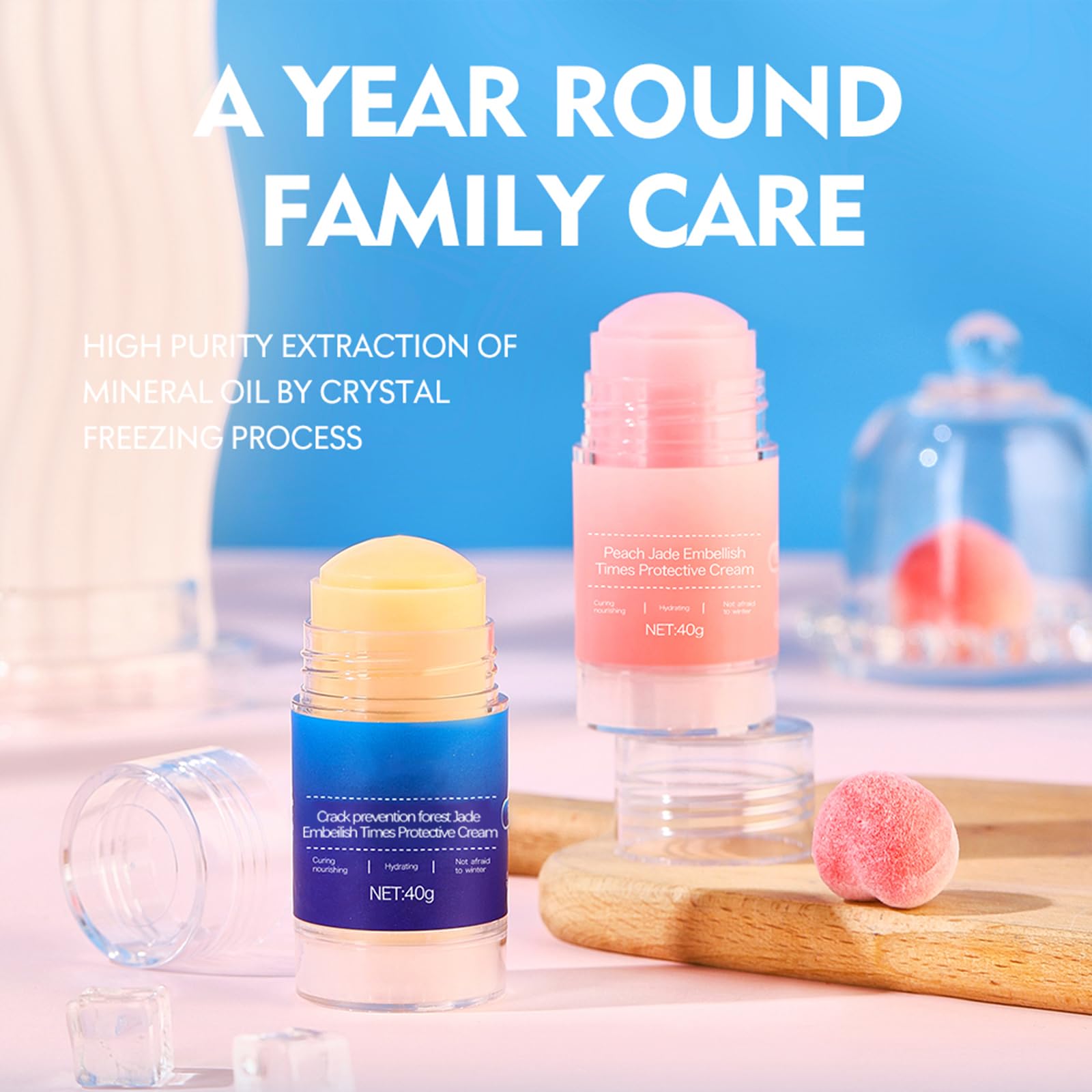 HJXUQIME ingredient close-up with shea and argan highlighting nourishment