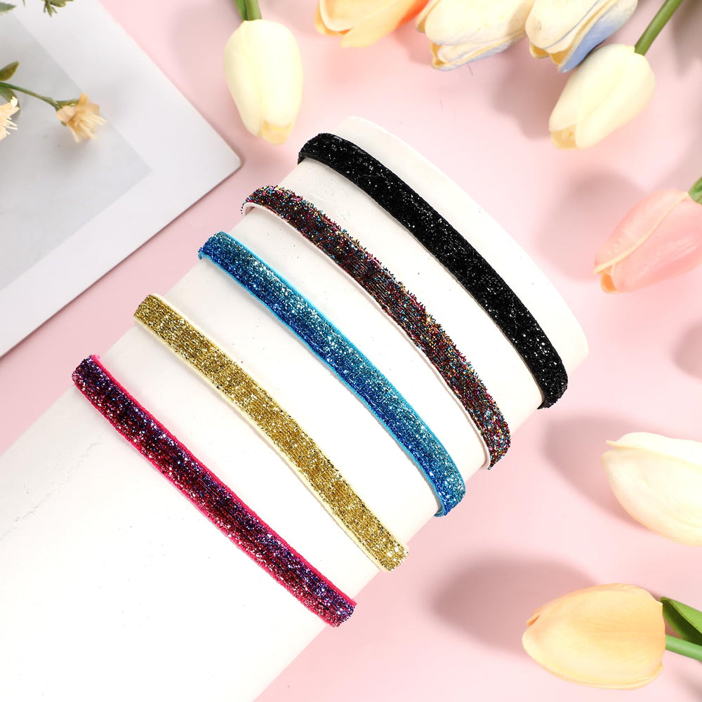 HJZHII headband in yoga setting showing comfortable fit and breathable fabric