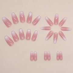 Hkanlre close-up of gradient glitter detail highlighting design quality