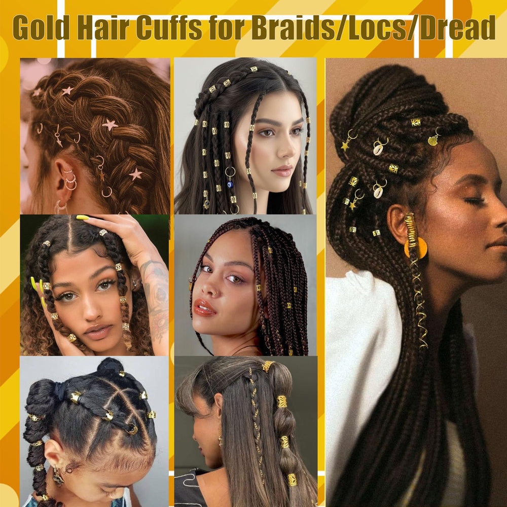 HKGTYE pendant accent on long braid highlighting decorative focal point