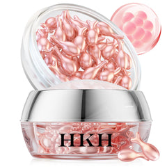 HKH front packaging showing 38 sealed retinol capsules and travel-ready convenience