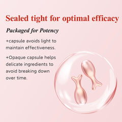 HKH product label listing collagen, Vitamin C and Vitamin E for firmness support