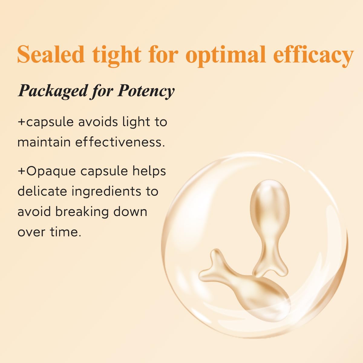 HKH capsule pack beside smartphone showing compact size and travel convenience benefit