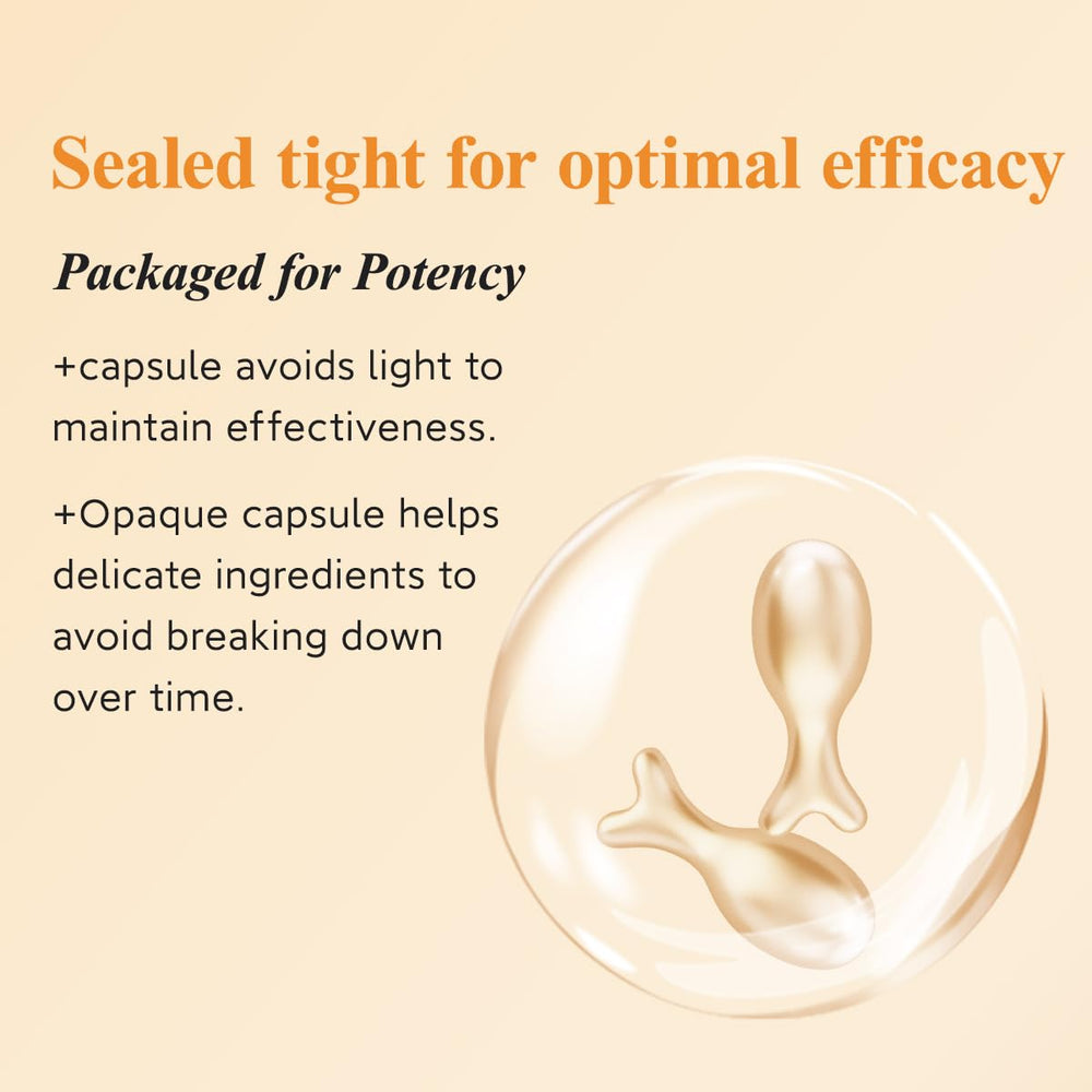 HKH capsule pack beside smartphone showing compact size and travel convenience benefit