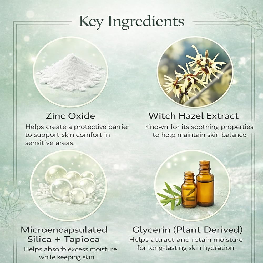 Hlonns ingredients label with zinc oxide and botanicals highlighted for ingredient transparency