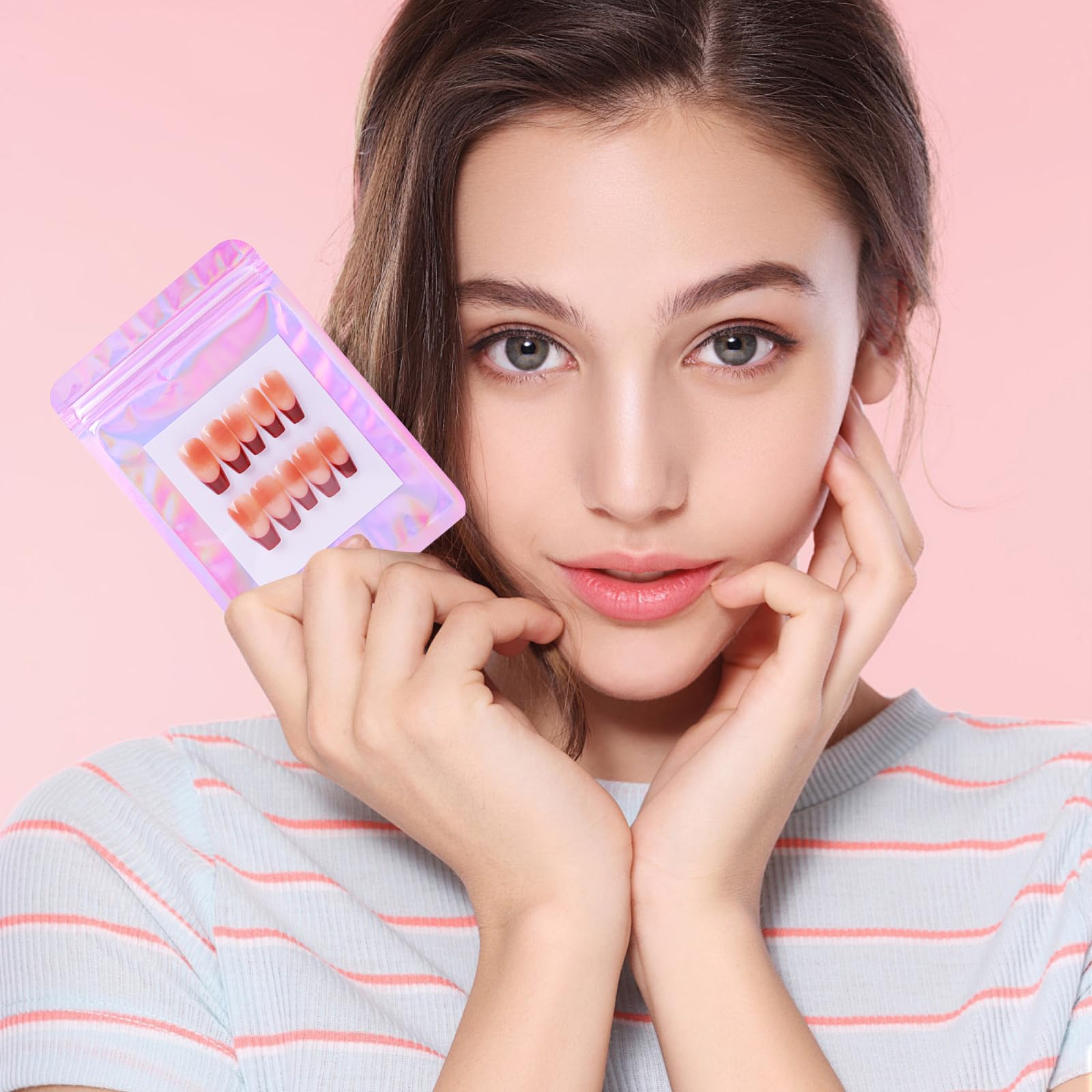 HLQHXWHZT packaged nails used as gift showcasing premium look