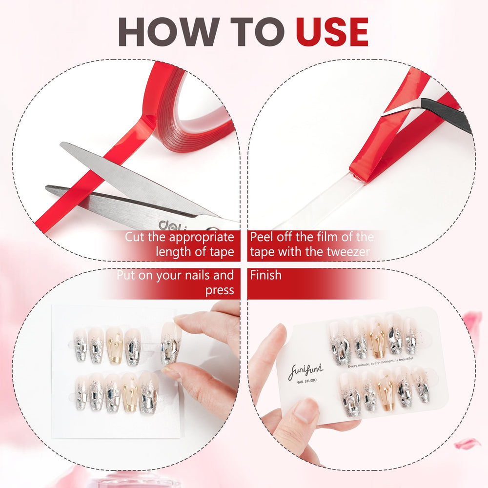 HLQHXWHZT hand holding rolls to show scale, compact kit fits salon drawer