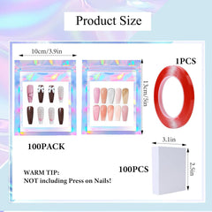 HLQHXWHZT white pearl cardstock inserts highlighting neat presentation