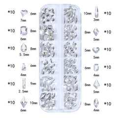 HNUIX close-up of clear crystals texture highlighting brilliant sparkle and clarity