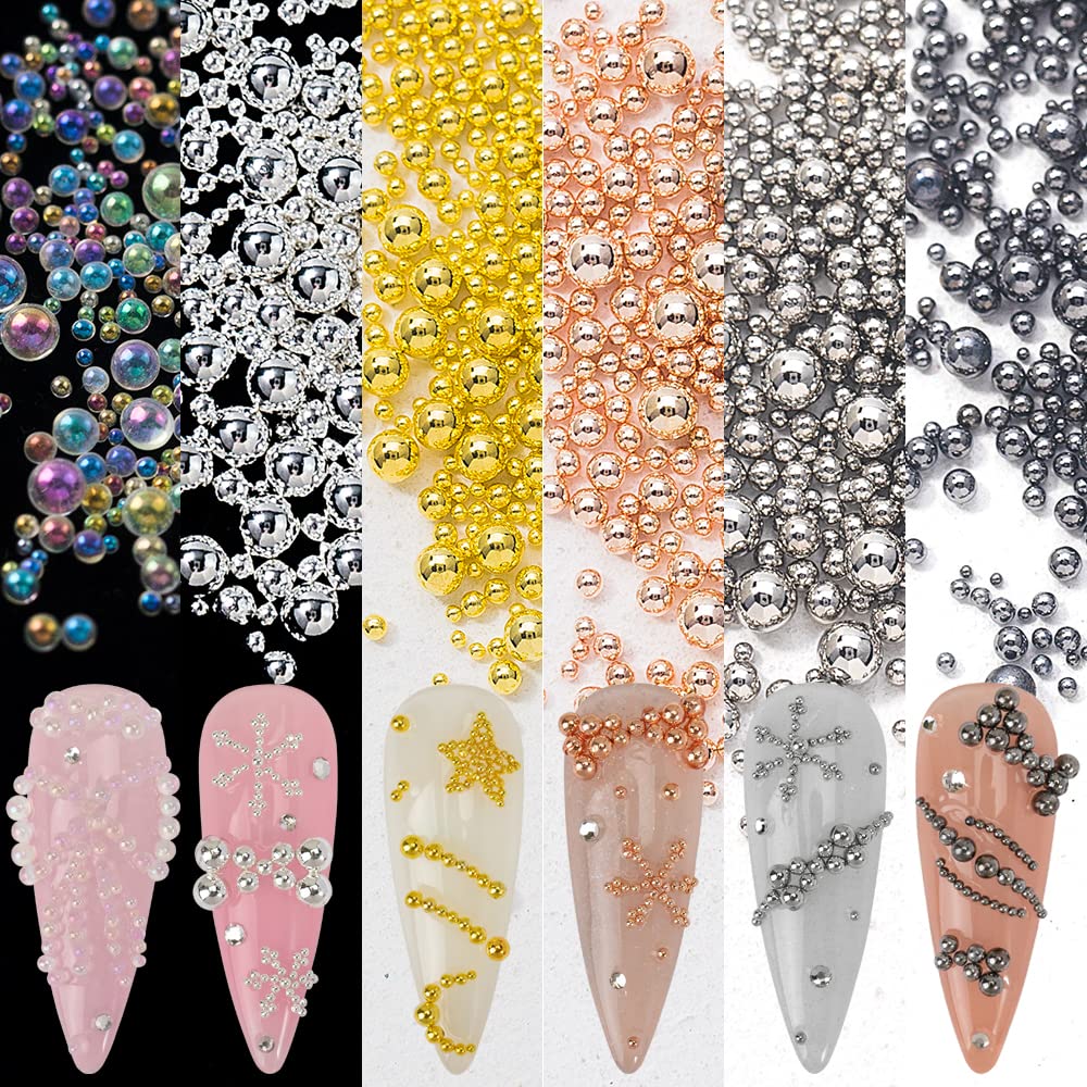 HNUIX flatlay showing six color finishes and boxes for versatile manicure color choices