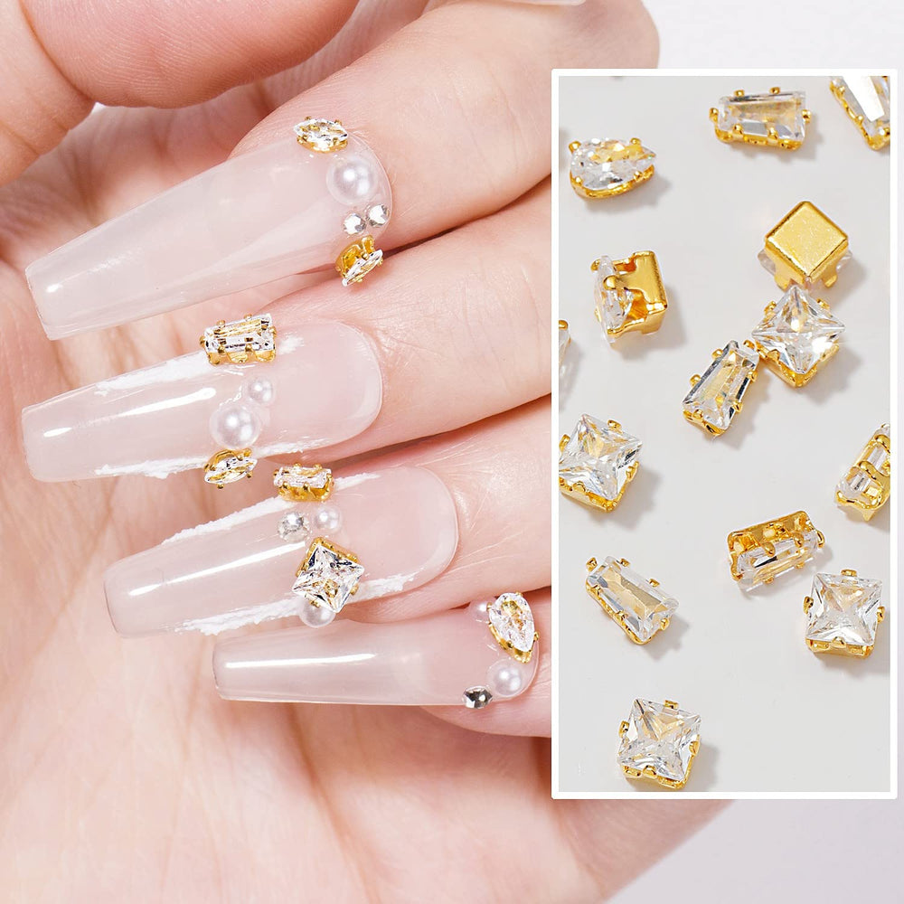 HNUIX charm applied on acrylic nail demonstrating decorative effect